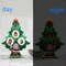 Decorative Christmas Tree Tabletop Diamond Painting Kit – 11-Inch Luminous 5D Rhinestone Art, DIY Xmas Desktop Decoration & Ornament